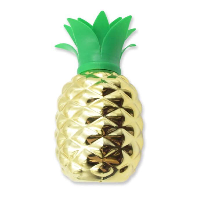 Plastic Pineapple Cups with Straw (1 Pc) - Party Favors, Hawaiian, Beach - Image 4