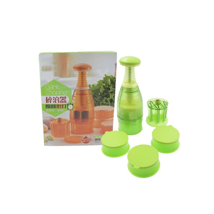 Food Chopper, Easy to Clean Manual Hand Chopper Dicer, Slap Press Chopper Mincer for Vegetables Onions Garlic Nuts Salads - Image 3