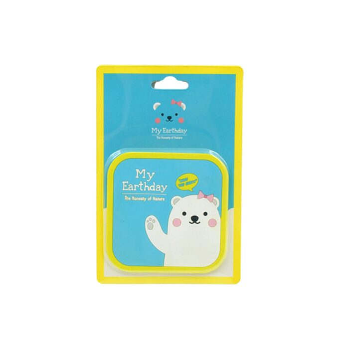 Non Slip Square Cartoon Design Shape Silicon Coasters For Tea Coffee Cups Mugs Beer Cans Bar Glass Bar Non-Slip Coasters (1 Pc) - Image 4