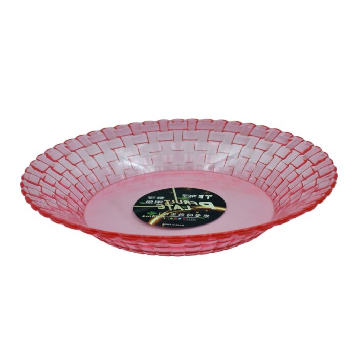 Round Plastic Dinner Plate  / Tray / Snacks / Breakfast Plate friendly Plastic Plate for Kids Party Supplies Birthday Holiday Party Dinnerware Supplies (1 Pc) - Image 4