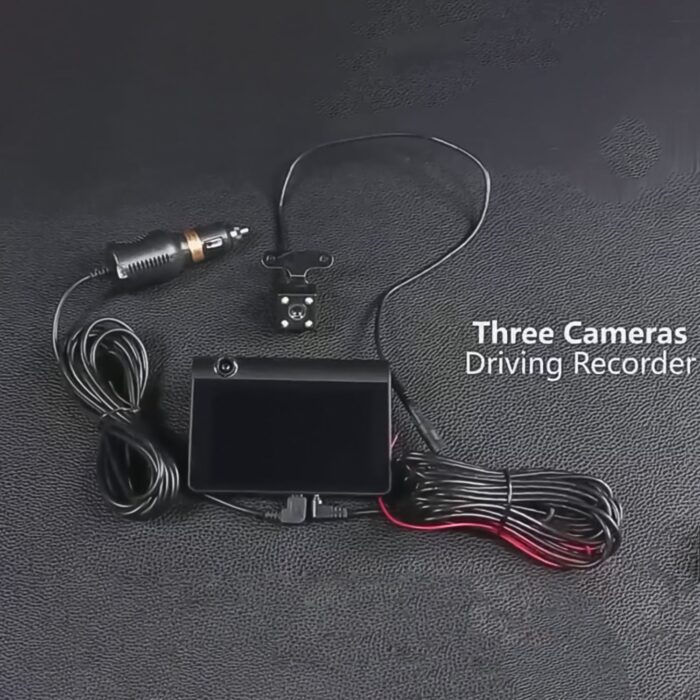 Dual Car DVR Dashboard Full HD Front and Rear Camera for Cars, Loop Recording, 4 HD Display, G-Sensor, Recording (1 Pc) - Image 4