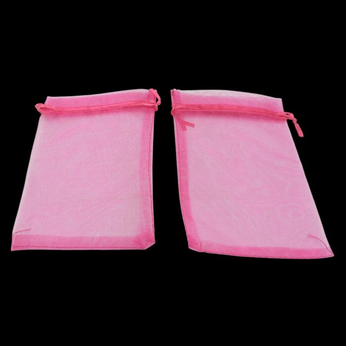 Organza Gift Bags Small Mesh Bags Drawstring Gift Bags Christmas Drawstring Organza Gift Bags, Wedding Party Festival Gift Bags (100 Pcs Set) - Image 4