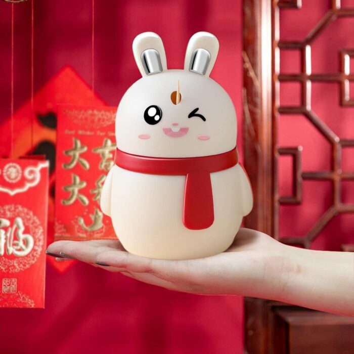 Rabbit Shape Toothpick Dispenser Pressing Small Size Accessory Durable Red | Home & Garden | Kitchen, Dining & Bar | Kitchen Storage & Organization | Racks & Holders Dining Room Table Decoration (1 Pc ) - Image 3
