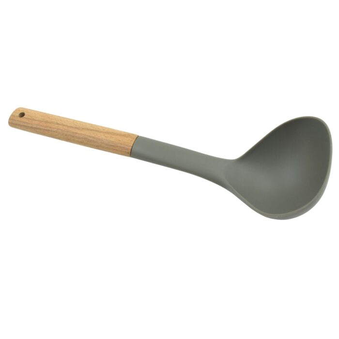 Plastic Kitchen Accessories Skimmer, Spatula Spoon & Soup Spoon Heat Resistant  Non Stick Spoons Kitchen Cookware Items Heat Resistant Plastic Kitchen Utensils for Cooking, BPA FREE Gadgets for Non-Stick Cookware (1 Pc ) - Image 5