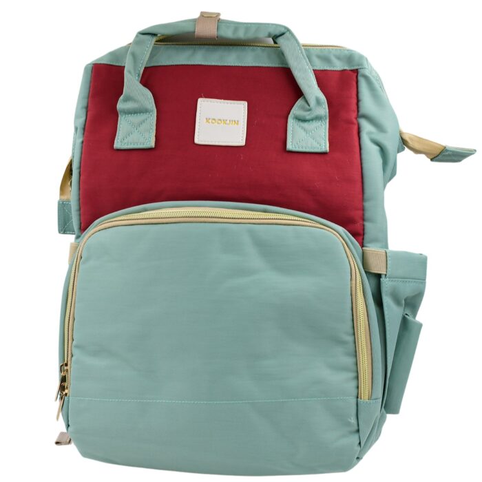 Multipurpose Mom's Backpack Diaper Bag (1 Pc / 14 Pocket / Small) - Image 4