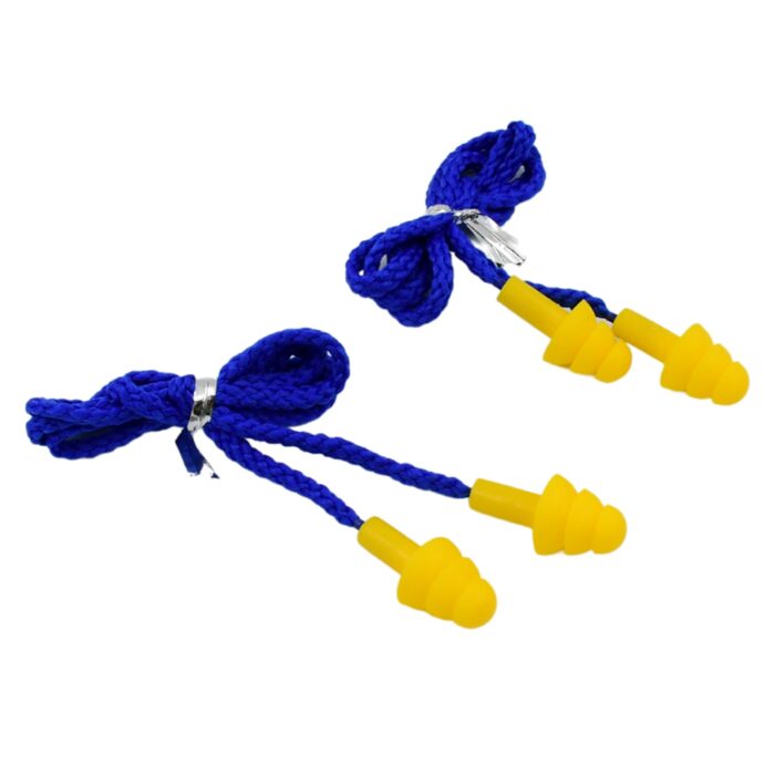 Soft Silicone Ear Plugs Hearing Protection (2 Pc Set) - Image 5