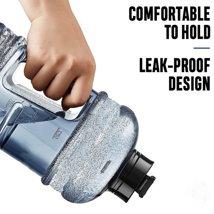 Sports Gym 1.5 Liters Gallon Water Bottle with Mixer and Strainer - Image 5