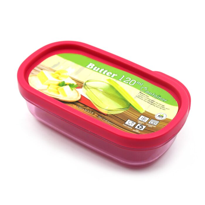 Butter Container, PP Butter Storage Box Easy to Take Portable Large Capacity for Kitchen for Home for Cheese for Butter (120 ML) - Image 4