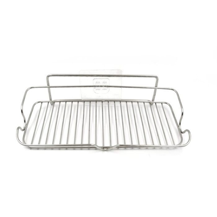 Stainless Steel Kitchen Bathroom Shower Shelf Storage Suction Basket Rack (1 Pc) - Image 4