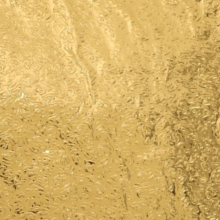Oil Proof Sticker, Waterproof Self Adhesive Aluminum Foil Wallpaper (60 cm×2m / Golden / 1 Pc) - Image 3