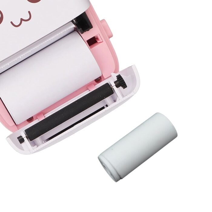 Small Thermal Printer Paper, Printing Paper Roll Aging Resistant Fast Color Rendering Portable Clear Printing for Travel (1 Pc / Printing Paper Roll ) - Image 3