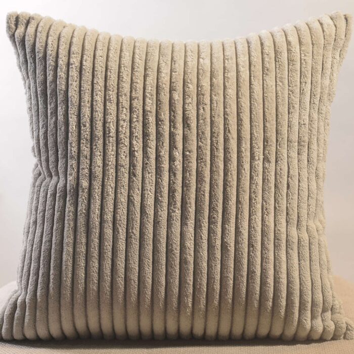 Throw Pillow Covers, 16x16 inch, Pack of 1 Couch Pillows Cover, Soft Corduroy Decorative Pillow Covers, Square Pillowcase for Bed Sofa Chair Bedroom Home Farmhouse Decor (1 Pc) - Image 3