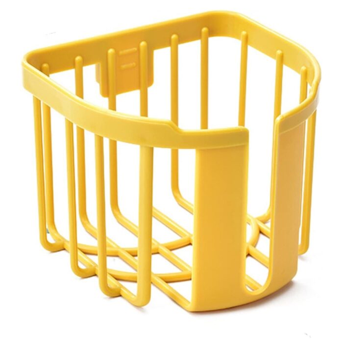 Toilet Paper Holder Bathroom, Tissue Roll Wall Mounted Plastic Bathroom Toilet Paper Roll Holder, Tissue Holder with Storage and Dispenser for Bathroom, Kitchen, Washroom | 14 x 13.5 x 11 Cm - Image 4