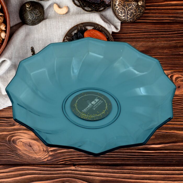 Flower Shape Plastic Dinner / Fruit Plate  / Tray / Snacks / Breakfast Plate friendly Plastic Plate for Kids Party Supplies Birthday Holiday Party Dinnerware Supplies (1 Pc) - Image 5