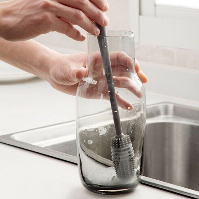 Multipurpose Bottle Cleaning Brush: Kitchen Tool - Image 11
