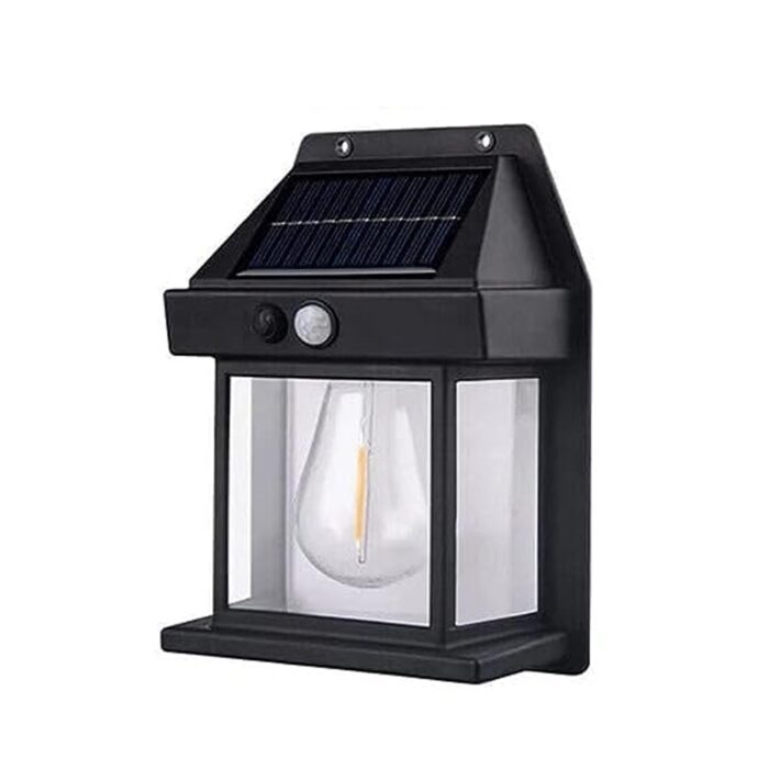 Solar Wall Lights / Lamp Outdoor, Wireless Dusk to Dawn Porch Lights Fixture, Solar Wall Lantern with 3 Modes & Motion Sensor, Waterproof Exterior Lighting with Clear Panel (1 Pc ) - Image 4