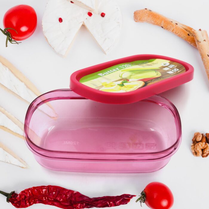 Butter Container, PP Butter Storage Box Easy to Take Portable Large Capacity for Kitchen for Home for Cheese for Butter (120 ML) - Image 6