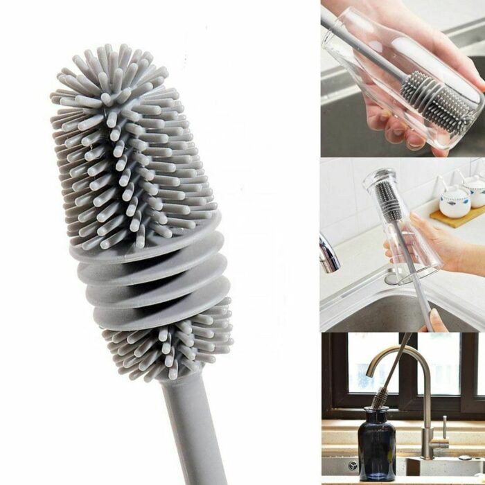 Multipurpose Bottle Cleaning Brush: Kitchen Tool - Image 7