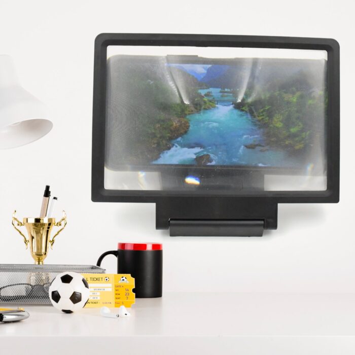 3D Phone Screen Magnifier Video Screen Amplifier Expander Holder Bracket for Mobile Phone Screen Zoom Display (1 Pc) - Image 6