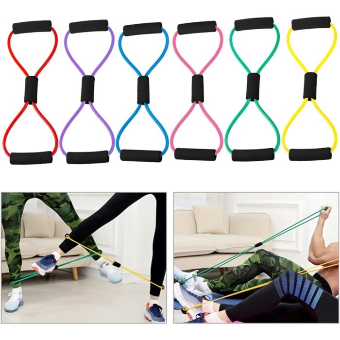 Sport Resistance Loop Band (1 Pc): Exercise, Yoga, Fitness, Mix Color - Image 7