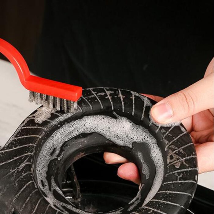 3-Piece Mini Wire Brush Set: Tackle Tough Cleaning Jobs (Multi-Material) - Image 5