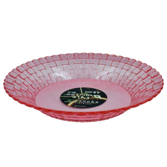 Round Plastic Dinner Plate  / Tray / Snacks / Breakfast Plate friendly Plastic Plate for Kids Party Supplies Birthday Holiday Party Dinnerware Supplies (1 Pc) - Image 6