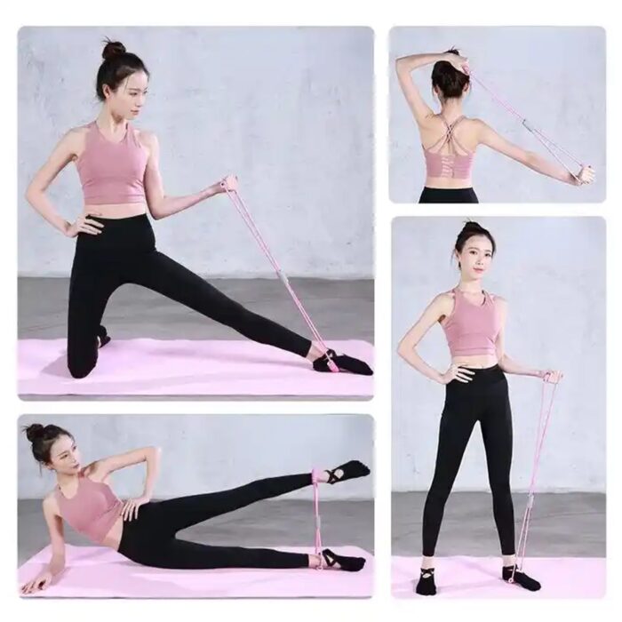 Sport Resistance Loop Band (1 Pc): Exercise, Yoga, Fitness, Mix Color - Image 3