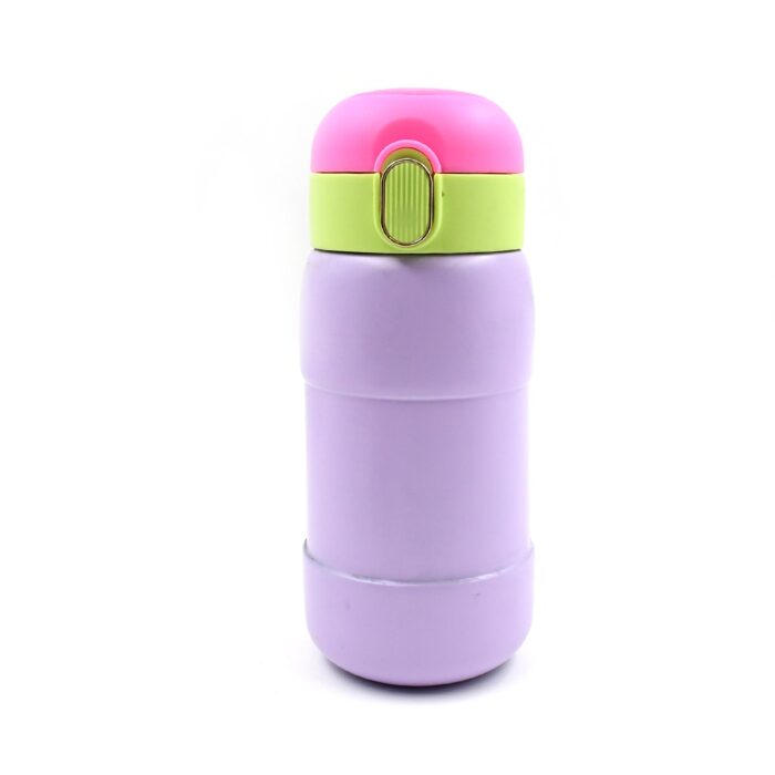 Duck Stainless Steel Water Bottle For Kids Adults Steel Flask Metal Thermos, Spill Proof Cap Closure, BPA Free For School Home Office, Drinkware, 400 ML - Image 2