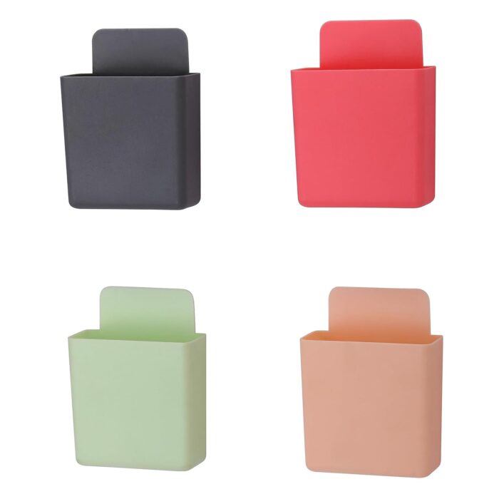 Multipurpose Plastic Wall Mounted Remote & Mobile Holder Stand – (Pack of 4) - Image 4