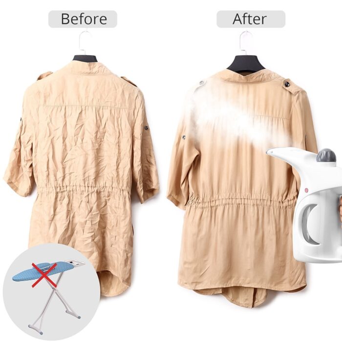Portable Handheld Garment & Facial Steamer (1 Pc) - Image 6