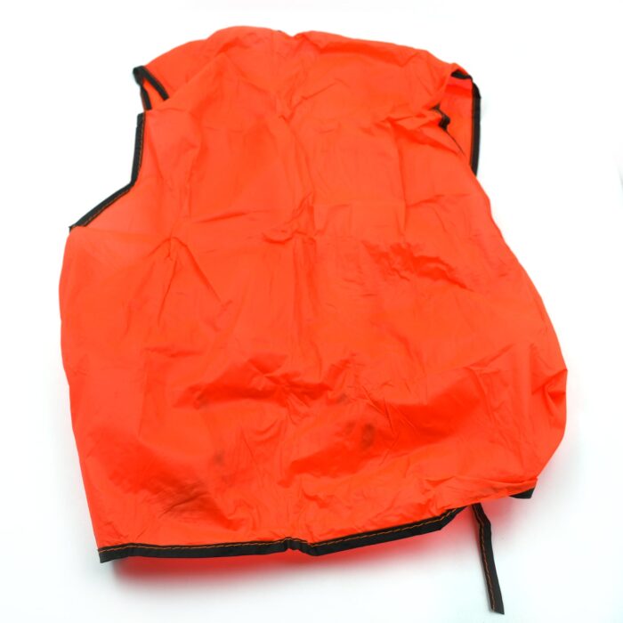 Economy Safety Vest, Soft Vinyl with Tie Closure for Identifying Staff and Volunteers Adult PVC Safety Vest High Visibility for Outdoor Operator - Image 7