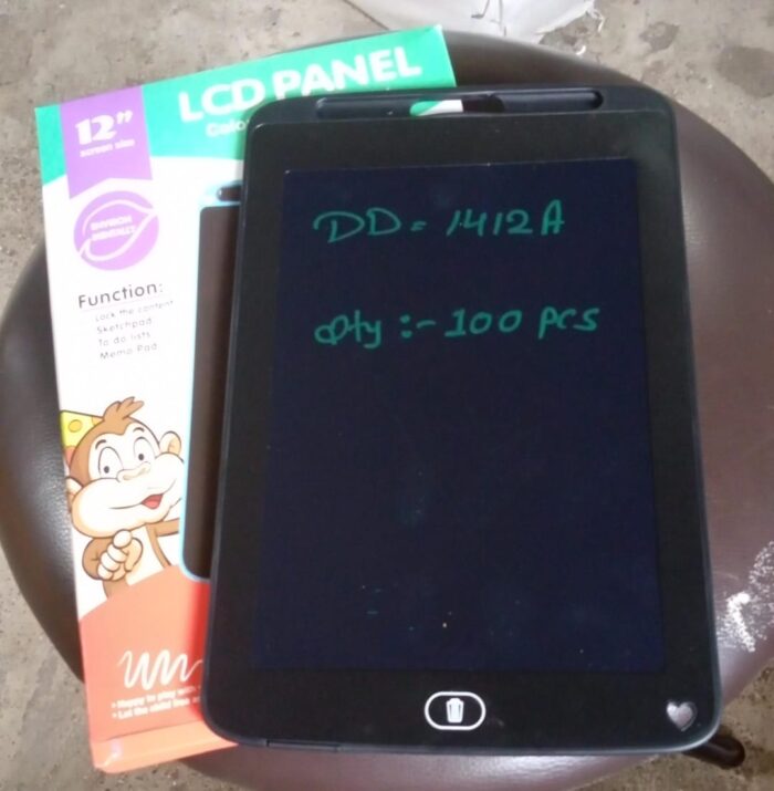 Portable LCD Writing Board Slate Drawing Record Notes Digital Notepad with Pen Handwriting Pad Paperless Graphic Tablet for Kids 12 inch - Image 8