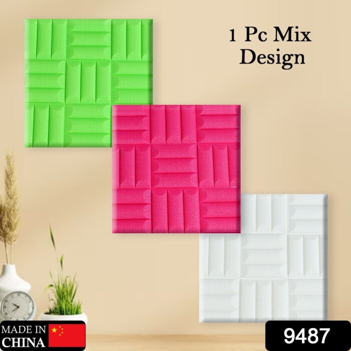 Design Wallpaper 3D Foam Wallpaper Sticker Panels I Ceiling Wallpaper For Living Room Bedroom I Furniture, Door I Foam Tiles - Image 2