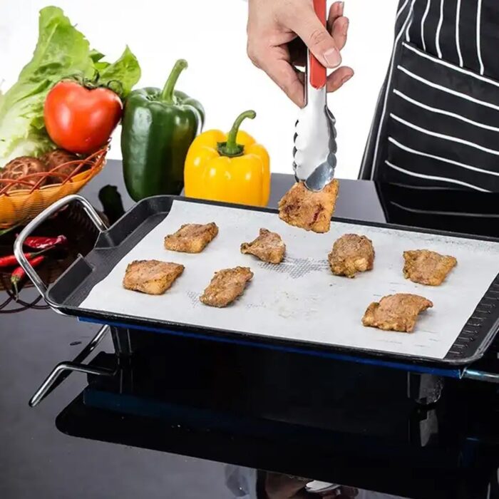 Non-Stick Parchment Paper: Easy Cleanup for Baking, Grilling & More (Microwave & Oven Safe / 5 MTR) - Image 3