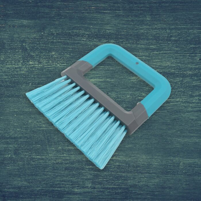 Plastic Cleaning Broom Brush and Dustpan Set Desktop Broom Sweep Cleaning Brush Dust Pan Car Keyboard Cleaning Household Dust Pan (1 Set) - Image 5