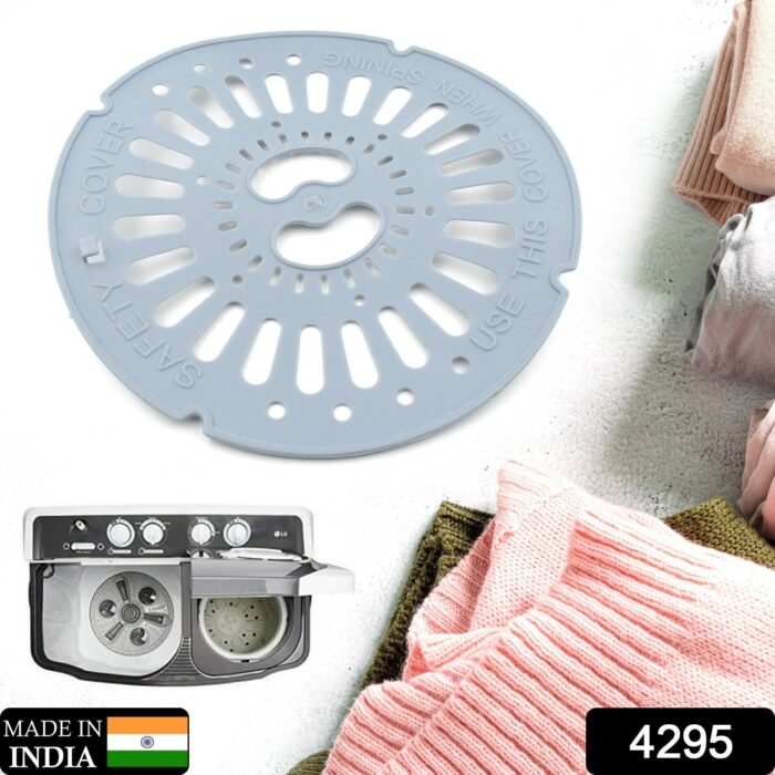 Universal Fit Top Load Semi Automatic Washing Machine Spin Safety Cover / Spinner Cap / Dryer Safety Cover / Lid & Plate (1 pc) - Image 2