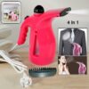 Portable 4 in 1 Handheld Garment Steamer & Facial Steamer Electric Iron Steam Portable Handy Vapor Steamer