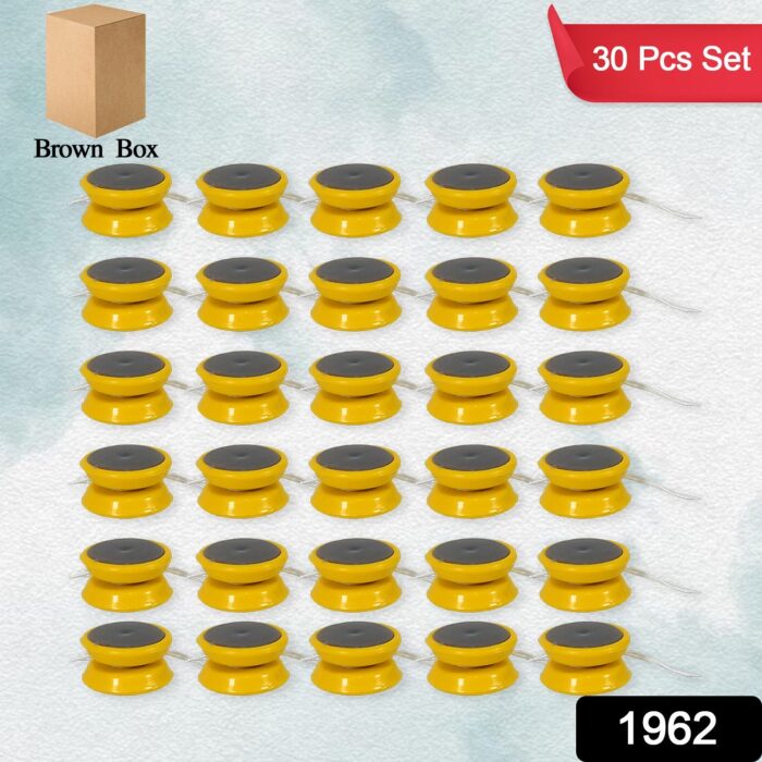 Small yoyo toy with string, rotating yoyo toy, brain exerciser for kids (30 Pcs Set) - Image 2