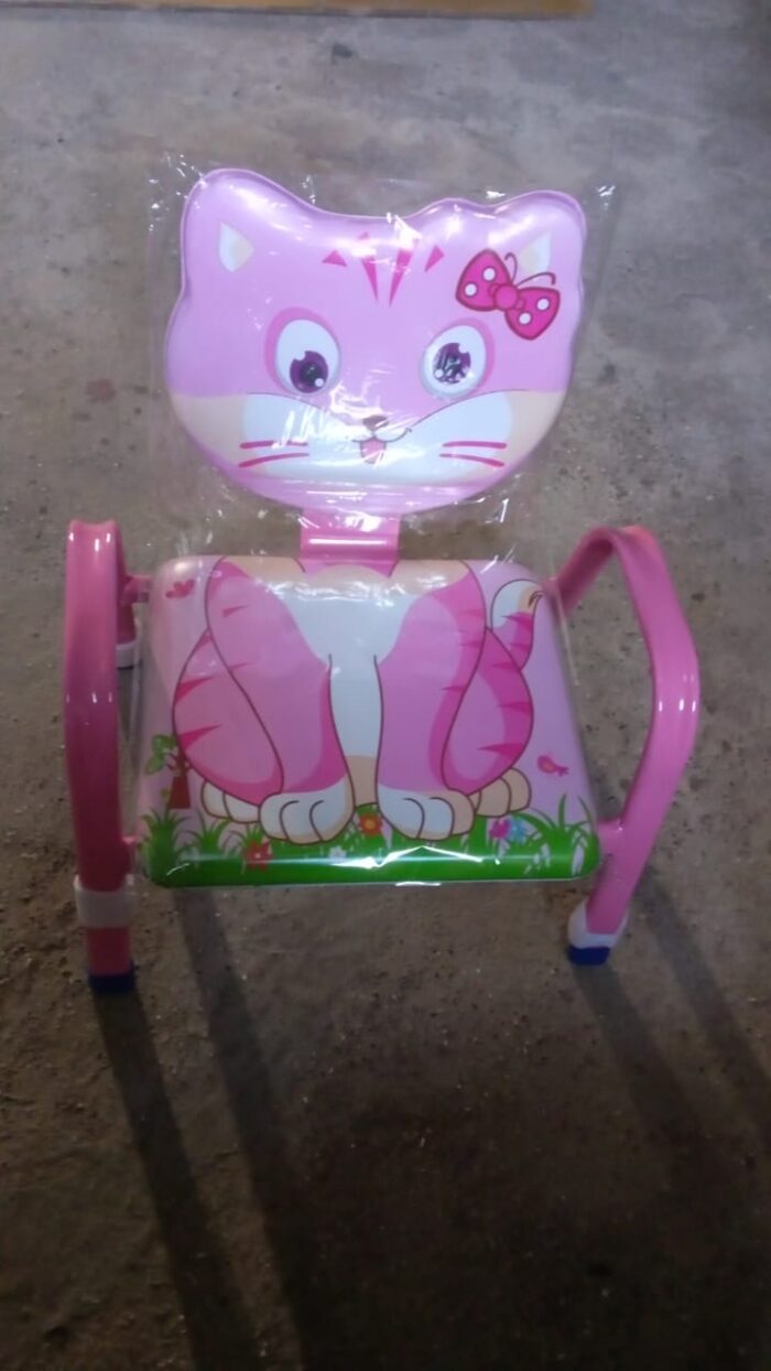 Cartoon Baby Chair Strong Steel Cushion & Comfortable Baby Chair High Quality Chair (1 Pc) - Image 7
