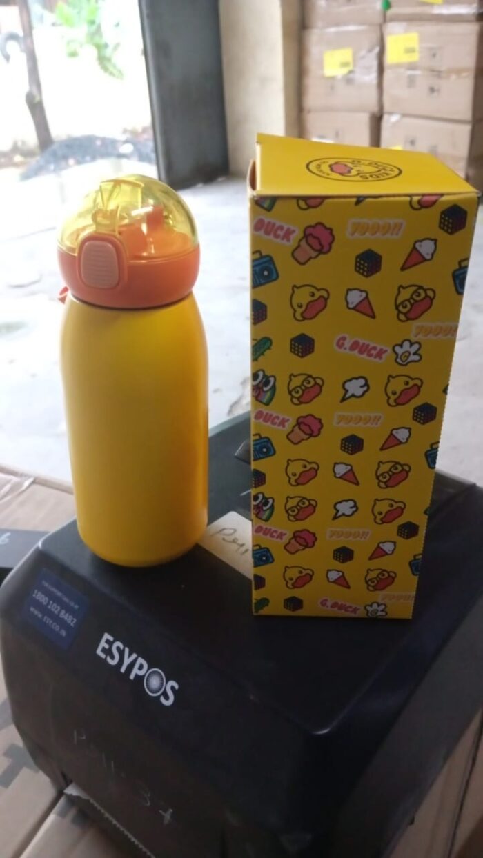 Duck Stainless Steel Water Bottle (400 ML) - Image 7