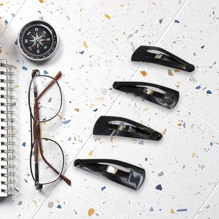 Metal Tik Tak Hair Clips (12 Pcs Set) - Image 4