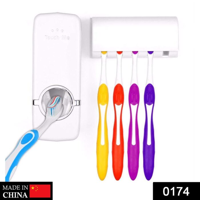 Toothpaste Dispenser & Tooth Brush Holder - Image 3