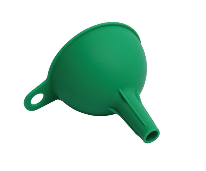 Food-Grade Silicone Funnel: Safe & Easy Transfer for Liquids & Grains (1 Pc) - Image 3