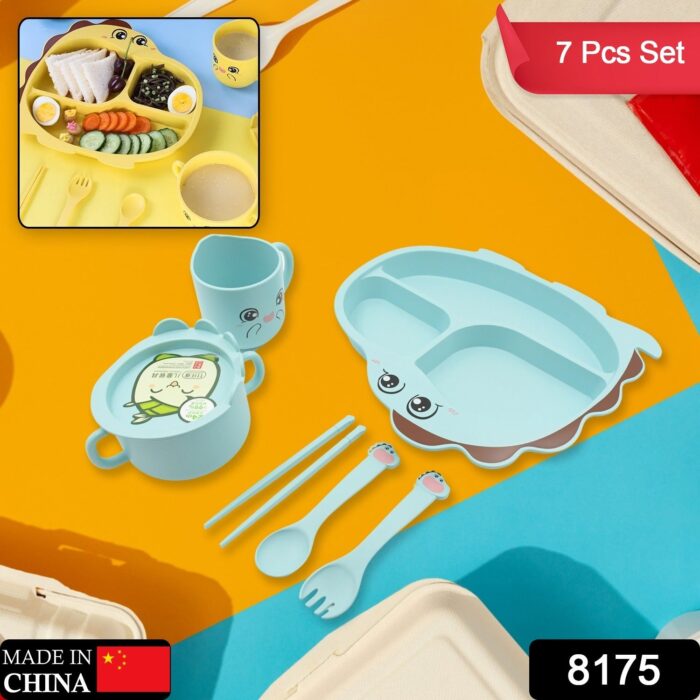 Baby Feeding Set For Kids And Toddlers (7 pcs set) - Image 2
