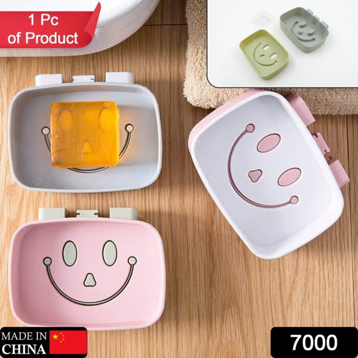 Soap Dish with Drain Soap Holder, Soap Saver Easy Cleaning, Soap Tray for Shower Bathroom Kitchen (1 Pc) - Image 2