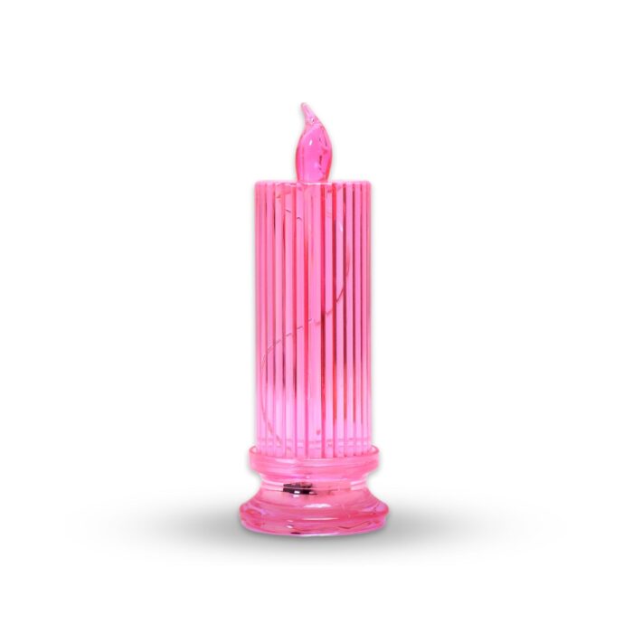 Big Simple Candles for Home Decoration, Crystal Candle Lights (Multicolor) - Image 4