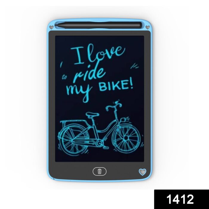 Portable LCD Writing Board Slate Drawing Record Notes Digital Notepad with Pen Handwriting Pad Paperless Graphic Tablet for Kids 12 inch - Image 2