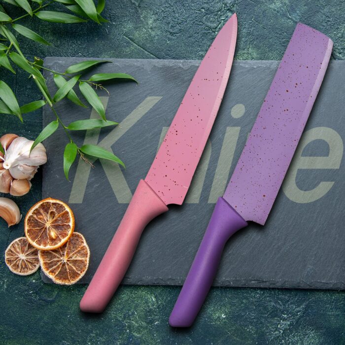 Corrugated 6Pc Kitchen Knife Set Professional Box Knife Set 6 Piece Forged Kitchen Knives with Box. - Image 4