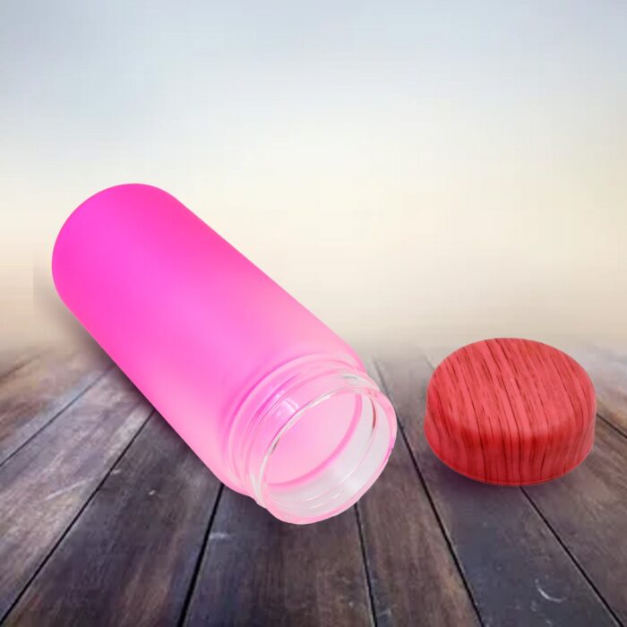 Glass Insulated Water Bottle Easy to Carry High Quality Water Bottle, BPA-Free & Leak-Proof! For Kids' School, For Fridge, Office, Sports, School, Gym, Yoga - Image 5