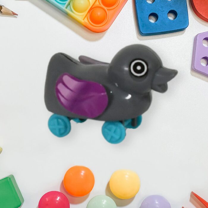 Small push back duck toy, Ejectable spring tail duck, Small DIY duck Toy (30 Pcs Set) - Image 3